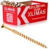 Varžtai medžiui 6.0x260 mm. Torx dailidžių 10vnt kūginiai, frezuoti