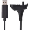Vbestlife usb įkrovimo laidas, 1.5m belaidžio žaidimų valdiklio greito įkrovimo laidas, skirtas 360 (juodas)