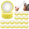 Vegena ptfe sandarinimo juosta, 20 ritinių, tefloninė juosta, sriegių sandarinimo juosta, ptfe sriegių sandarinimo juosta, tefloninė juosta (12 mm x 0,1 mm x 12 m)
