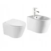 Veldman Alba pakabinamas wc puodas su bide funkcija ir premium slim dangčiu