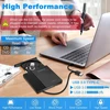 Vemfay išorinis dvd įrenginys, cd dvd rašytuvas, išorinis usb 3.0 type-c cd dvd +/-rw optinis įrenginys su sd/tf kortelių skaitytuvu, nešiojamas rw rašytuvas, įrenginio grotuvas, skirtas win11/10/8/7/xp, linux, mac os, vista