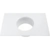 Vent Systems Ø100 mm ventiliacijos ortakio jungties flanšas tiesus ventiliacijos vamzdis plastikinis ortakio jungties plokštė vėsinimo šildymo ventiliacijos sistemai hvac 10 cm