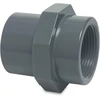 Ventiliatorius Mega 0100266 - sriegiuotas movos Pvc-u 50/63 mm x 2 colių lipni mova x vidinis sriegis 10 barų pilka