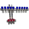 Ventiliatorius X-home Pex skirstytuvas 1" x 16 mm 10 kontūrų šalto vandens, 3 kontūrai karšto vandens