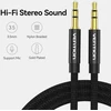 Vention Aux laidas 3.5mm audio laidas - moteriškas audio lizdo laidas ausinėms, suderinamas su Galaxy S10, Hifi sistema, garsiakalbiu, soundbar, Tv Echo, namų automobilių radijo imtuvais, išmaniaisiais telefonais, Mp3 grotuvais