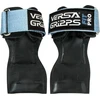 Versa Gripps® Fit Pro riešo dirželiai suaugusiems, geriausias treniruočių aksesuaras, mėlyna hortenzija, D/k
