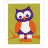 Vervaco rinkinys „wise Owl“ ant drobės, įvairių spalvų