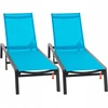 Vevor gultas 182x60x88cm mėlyna 2 vnt apkrova 181,44kg sulankstoma