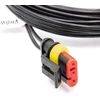 Vhbw žemos įtampos transformatoriaus kabelis, suderinamas su husqvarna automower 105, 310, 315, 315x, 320, 330x, 420, 430x robotų vejapjovėmis, 3 m