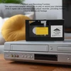 Vhs-c kasetės adapteris, vieno mygtuko valdymo kasetės keitiklis su atkūrimu, skirtas s-vhs-c ir s-vhs kasetėms, tinka visoms standartinėms 1,2 mm kasetėms, numatytasis