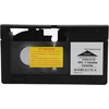 Vhs-c kasetės adapteris, vieno mygtuko valdymo kasetės keitiklis su atkūrimu, skirtas s-vhs-c ir s-vhs kasetėms, tinka visoms standartinėms 1,2 mm kasetėms, numatytasis