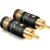 Viablue nf-s1 sidabrinis quattro rca kabelis, analoginis/nf, audio kabelis, twist, 1 vnt., 4 krypčių ekranavimas, alavuoti ofc laidai, t6s rca kištukas (rca), skirstytuvas 100 cm x 1.0 m