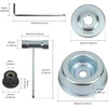 Viabrico rinkinys su veržlės galvute krūmapjovėms Fs55 Fs55r Fs56 Fs56rc Fs70r Fs80 Fs85 Fs90r Fs94 Fs100rx