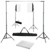 Vidaxl Fotografinis studijos rinkinys su softbox lempomis ir