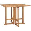 Lauko baldų komplektas VidaXL Sulankstomas lauko valgomojo komplektas, 5 dalių, tikmedis