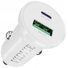 Vidvie Greitas automobilinis įkroviklis Usb-c Pd 30w, 2 prievadai