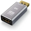Vievre 4k Displayport į Hdmi adapteris, Displayport į Hdmi, vienkryptis Dp į Hd 4k @ 30hz/2k@60hz/1080p@120hz su nešiojamuoju kompiuteriu, monitoriumi, televizoriumi, projektoriumi su garso perdavimu ir gera kokybe