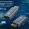 Vievre 4k Displayport į Hdmi adapteris, Displayport į Hdmi, vienkryptis Dp į Hd 4k @ 30hz/2k@60hz/1080p@120hz su nešiojamuoju kompiuteriu, monitoriumi, televizoriumi, projektoriumi su garso perdavimu ir gera kokybe