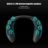 Kompiuterio kolonėlės Vikye Bluetooth garsiakalbis su kaklo juosta, belaidis nešiojamas stereo garso kaklo garsiakalbis, nešiojamas asmeninis garsiakalbis Hd laisvų rankų įrangos skambučiams, skirtas namams, sportui lauke