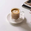 Villeroy & Boch Artesano Hot & Cold Beverages kavos stiklinės, stiklinių rinkinys iš 2, dvigubų sienelių stiklinės šaltiems ir karštiems gėrimams, 180 ml, borosilikatinis stiklas, galima plauti indaplovėje, galima naudoti mikrobangų krosnelėje