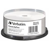 Vinilinė plokštelė Blu-ray diskas (bd-r Dl) Verbatim 50gb 25vnt (cake 25) balti, skirti spausdinimui