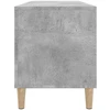 Vinilinė plokštelė Vinilinių plokštelių spintelė, betono, 100x38x48cm, mediena