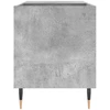 Vinilinė plokštelė Vinilinių plokštelių spintelė, betono, 85x38x48cm, mediena