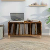 Vinilinė plokštelė Vinilinių plokštelių spintelė, dūminė, 100x38x48cm, mediena