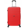 Vip Collection kelioninis lagaminas Abs 24" Raudona Ateny 3,8kg 66l nuimami ratukai