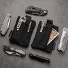 Viperade ve29 mini edc dėklas, mini kišeninis organizatorius su 4 kišenėmis, mažas edc kišeninis organizatorius, mini įrankių krepšys, raktų krepšys, maža vyriška piniginė, mažas kuprinės priedų krepšys