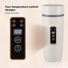Virdulys Travel Virdulys 220 V 350 ml Quick Virdulys dvigubo sluoksnio nerūdijančio plieno termosas pienui, kavai ir arbatai ruošti (300 W Baltas)