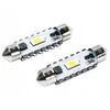 Vision Led lemputės C5w C10w 39mm Sv8.5 vamzdelinės 12v/24v Canbus 2vnt baltos