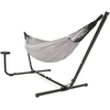 Vita5 medvilninis lauko dvivietis hamakas su rėmu - su puodelio ir knygos laikikliu - iki 2 žmonių/205 kg - 210 x 140 cm - su nešiojimo krepšiu