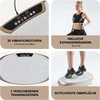 Vitalmaxx Version 2019 viso kūno treniruoklis su 3 fiksuotomis programomis ir 30 vibracijos lygių, 200w, šampano / pilka, 63x35x15cm