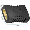 Vmojo 2 x Hdmi adapterio jungtis Hdmi moteriška į Hdmi moterišką A tipo Full Hd 1080p Hdr Arc didelės spartos su Ethernet paauksuotais kontaktais