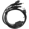 Voanzo 5 viename žaidimų konsolės įkrovimo laidas, suderinamas su wii u/new 3dsxl/new 3ds/nds lite sp/psp 5