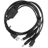 Voanzo 5 viename žaidimų konsolės įkrovimo laidas, suderinamas su wii u/new 3dsxl/new 3ds/nds lite sp/psp 5