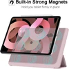 Vobafe magnetinis apsauginis dėklas, suderinamas su ipad air 4 kartos 10.9 colio / 27.7 cm 2020 m. & ipad pro 11 2018, trifold dėklas palaiko 2nd gen ipencil įkrovimą, automatinis miego/pabudimo funkcija