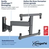 Vogel's Comfort Tvm 3465 pasukamas oled tv sieninis laikiklis 32-65 colių televizoriams, maks. 25 kg, pasukamas iki 180°, pilno judesio oled tv laikiklis maks. vesa 400 x 400, universalus suderinamumas