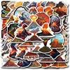 Volcano lipdukas, 50 vienetų rinkinys, skirtas riedlentėms, grafiti, motociklams, dviračiams, snieglentėms, bagažui, nešiojamam kompiuteriui, automobiliui, lagaminui, vaikams ir paaugliams, vandeniui atsparūs vinilo lipdukai