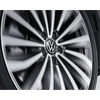 Volkswagen 10a071213 ratų stebulių gaubteliai (4 vnt.) Dynamic Vw Logo ratų apdaila