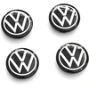 Volkswagen 10a071213 ratų stebulių gaubteliai (4 vnt.) Dynamic Vw Logo ratų apdaila