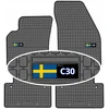 Volvo C30 2007-2012 Prismat automobiliniai kilimėliai + Emblema