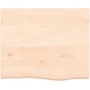 Vonios kambario stalviršis, 60x50x(2-6) cm, medienos masyvas