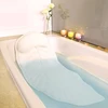 Vonios pagalvė su siurbtukais, ypač ilga patogi vonios kaklo pagalvėlė su pagalvėle