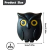 Vordpe 3 vnt. raktų pakabukas „night Owl“, raktų pakabukas „owl“ sienai, magnetinis raktų pakabukas „owl“ formos sieninis raktų pakabukas, automatinis atidarymo uždarymo akių raktų pakabukas „owl“