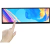 Vsdisplay 14.5 colių 2560 x 720 2k ips lcd ištemptas plataus formato monitorius, usb type c vaizdo įvestis, metalinis korpusas, dvigubi garsiakalbiai