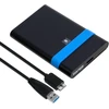 Vultech Gs-15u3 išorinis standžiojo disko dėklas 2.5 colio Sata Iii Ssd/hdd iki 9.5mm 8tb 6gbps Uasp Super Speed su Usb 3.0 laidu suderinamas su Western Digital, Toshiba, Seagate, Hitachi, Ps4, XBOX