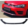 Vw Golf 7 Vii buferio lip spoileris Golf 7 juodas blizgus Abs