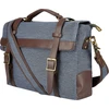 Vyriškas „cambridge Bags2go“ vintažinis retro krepšys per petį – krepšys per petį / kurjerio krepšys / verslo krepšys – nešiojamojo kompiuterio krepšys – verslo krepšys – nešiojamojo kompiuterio krepšys vyrams, mėlynas mišinys